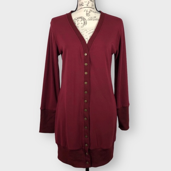 Merokeety, Oversized Button Down Cardigan, Size M - Picture 6 of 10